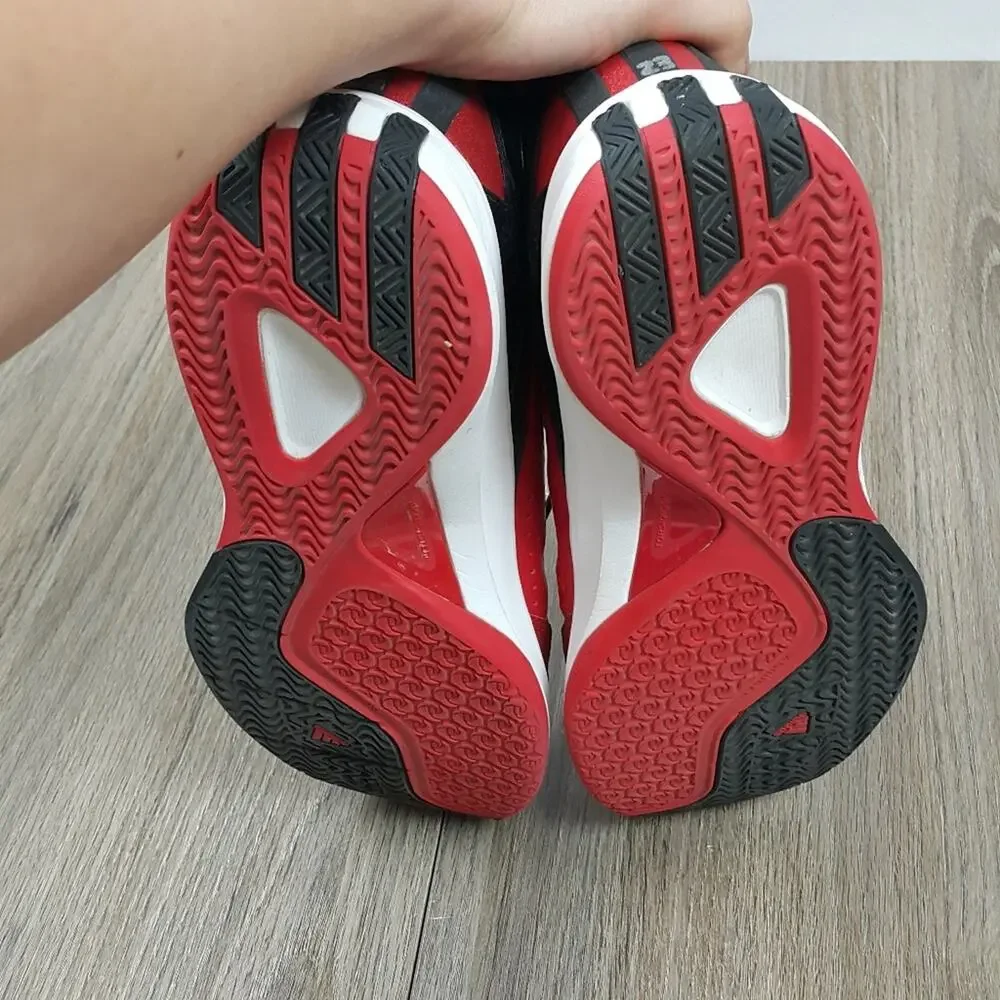 Adidas Red and black ‎ D Rose sz 11 like new